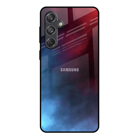 Smokey Watercolor Samsung Galaxy M55 5G Glass Back Cover Online