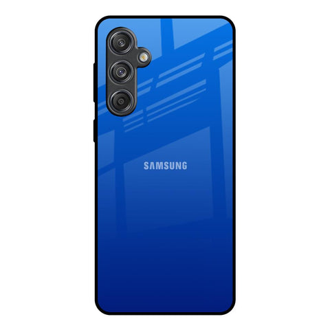 Egyptian Blue Samsung Galaxy M55 5G Glass Back Cover Online
