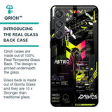 Astro Glitch Glass Case for Samsung Galaxy M55 5G