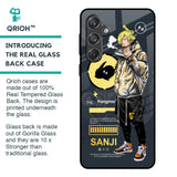 Cool Sanji Glass Case for Samsung Galaxy M55 5G
