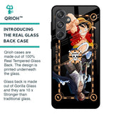 Shanks & Luffy Glass Case for Samsung Galaxy M55 5G