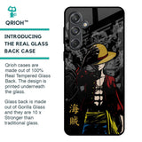 Dark Luffy Glass Case for Samsung Galaxy M55 5G