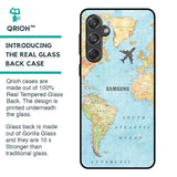 Fly Around The World Glass Case for Samsung Galaxy M55 5G