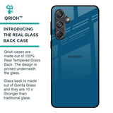 Cobalt Blue Glass Case for Samsung Galaxy M55 5G