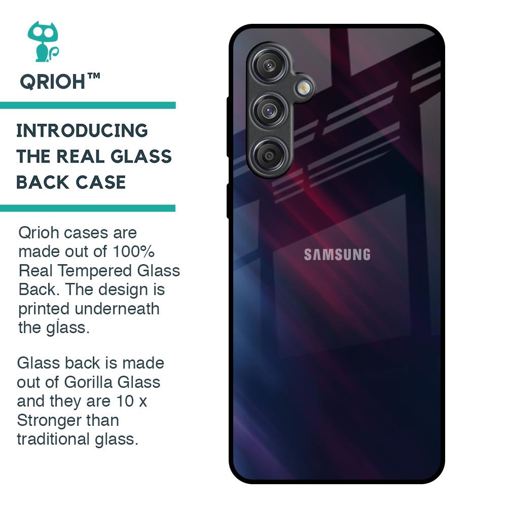 Pink Way Glass Case for Samsung Galaxy M55 5G