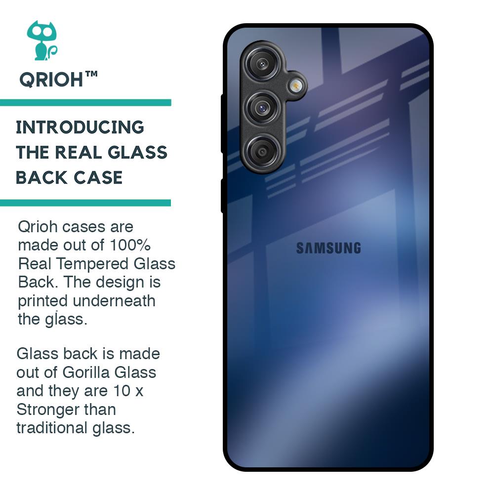 Dark Sea Glass Case for Samsung Galaxy M55 5G
