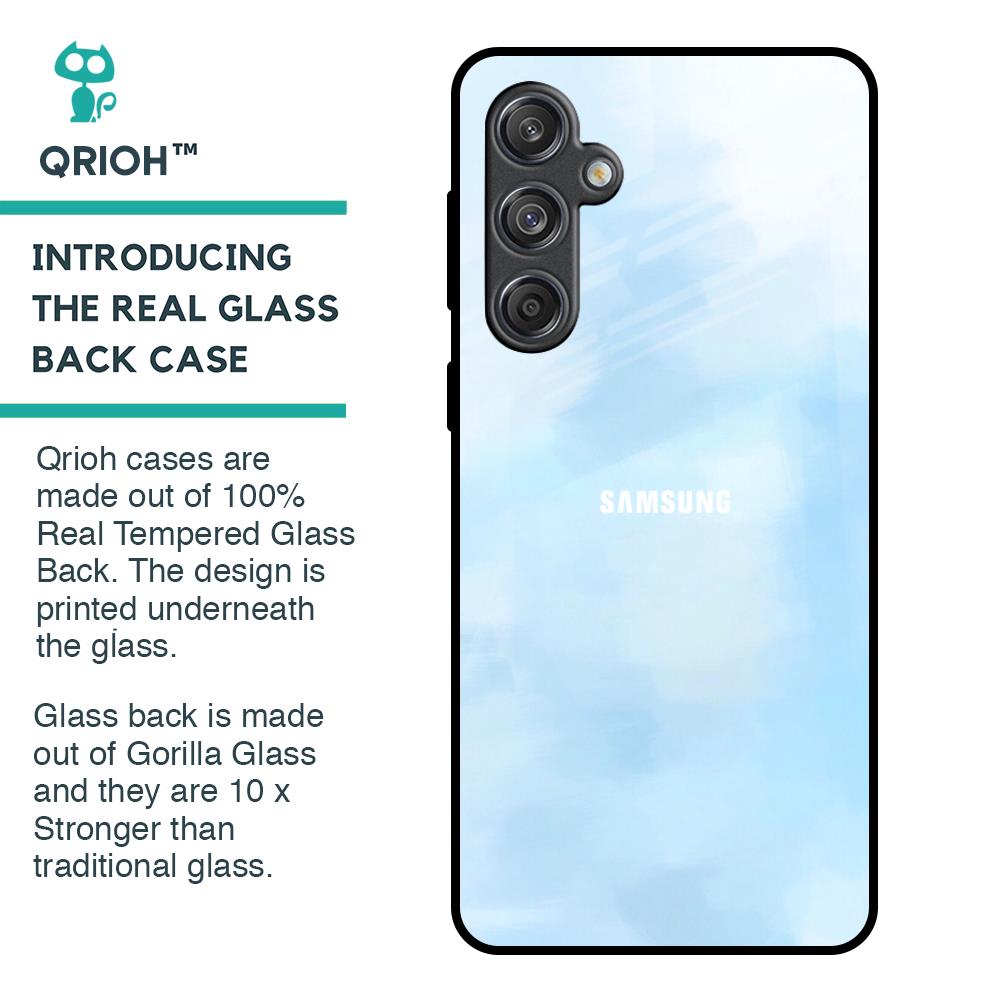 Bright Sky Glass Case for Samsung Galaxy M55 5G