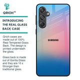 Blue & Pink Ombre Glass case for Samsung Galaxy M55 5G