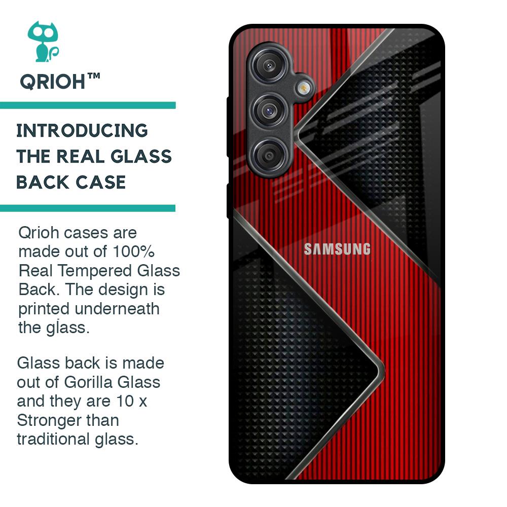 Art Of Strategic Glass Case For Samsung Galaxy M55 5G