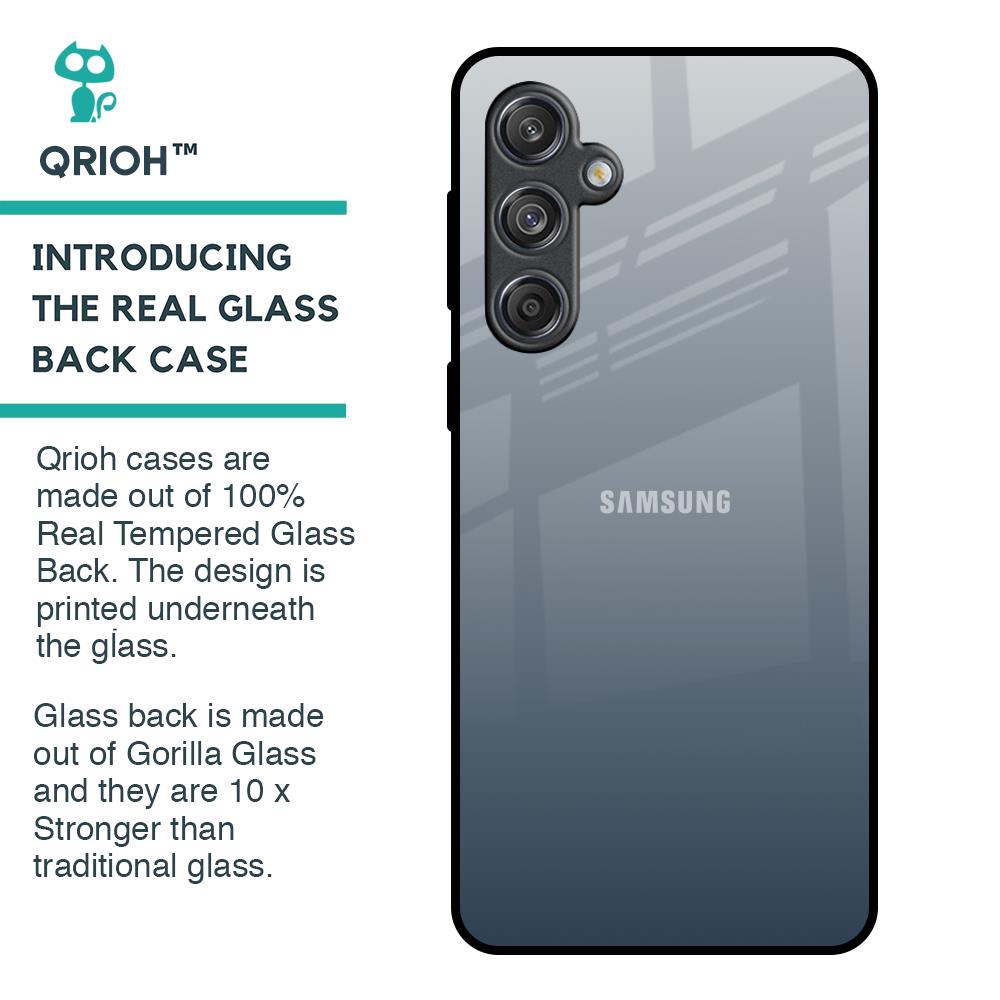 Dynamic Black Range Glass Case for Samsung Galaxy M55 5G