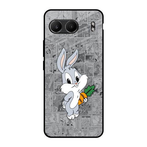 Cute Baby Bunny OnePlus Nord 4 5G Glass Back Cover Online
