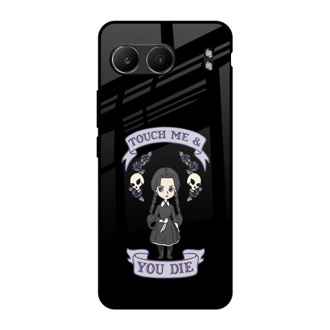 Touch Me & You Die OnePlus Nord 4 5G Glass Back Cover Online