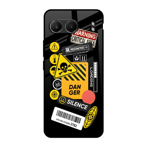 Danger Signs OnePlus Nord 4 5G Glass Back Cover Online
