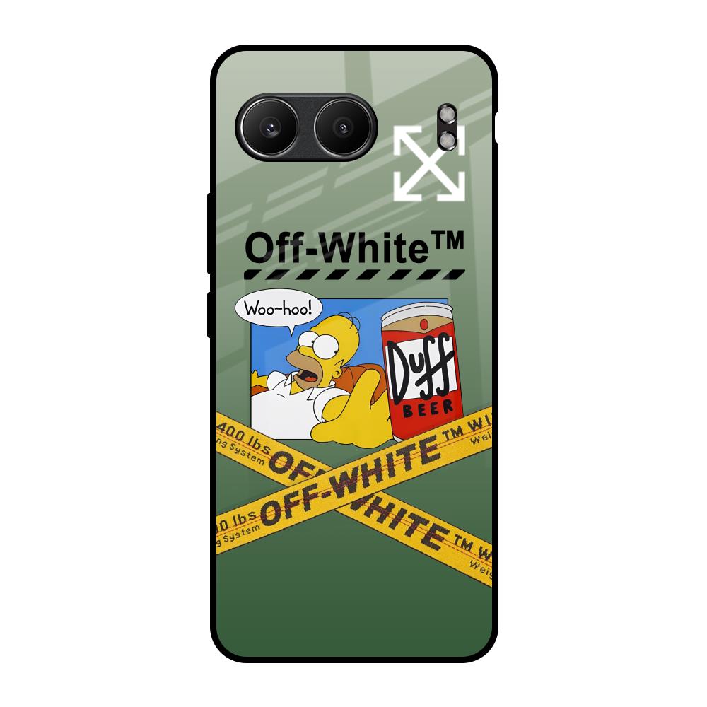 Duff Beer OnePlus Nord 4 5G Glass Back Cover Online