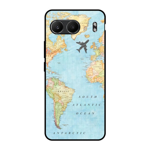 Travel Map OnePlus Nord 4 5G Glass Back Cover Online