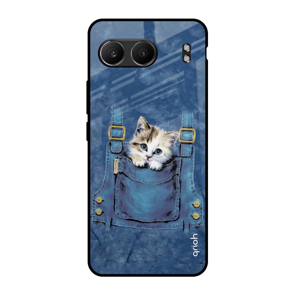 Kitty In Pocket OnePlus Nord 4 5G Glass Back Cover Online