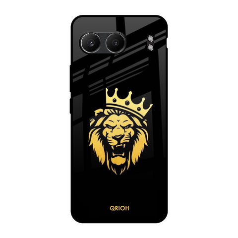 Lion The King OnePlus Nord 4 5G Glass Back Cover Online