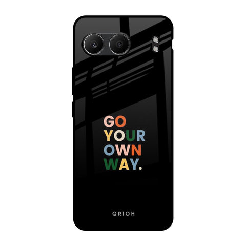 Go Your Own Way OnePlus Nord 4 5G Glass Back Cover Online