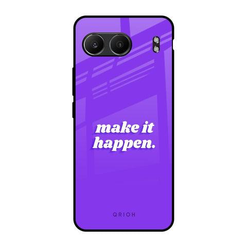 Make it Happen OnePlus Nord 4 5G Glass Back Cover Online