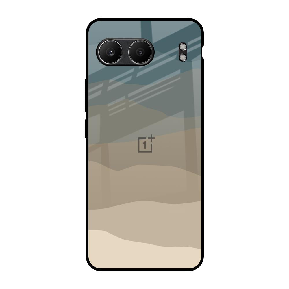 Abstract Mountain Pattern OnePlus Nord 4 5G Glass Back Cover Online