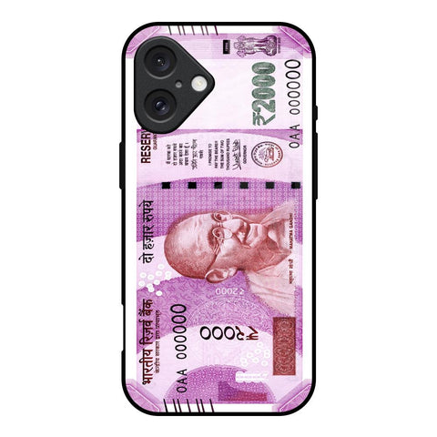 Stock Out Currency iPhone 16 Glass Back Cover Online