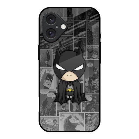 Cartoon Art iPhone 16 Glass Back Cover Online