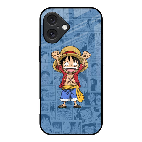 Chubby Anime iPhone 16 Glass Back Cover Online