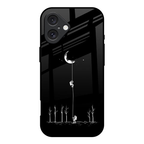 Catch the Moon iPhone 16 Glass Back Cover Online