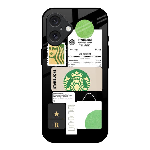 Coffee Latte iPhone 16 Glass Back Cover Online