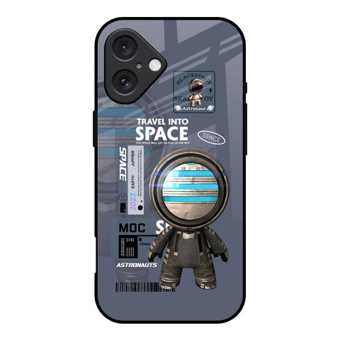 Space Travel iPhone 16 Glass Back Cover Online