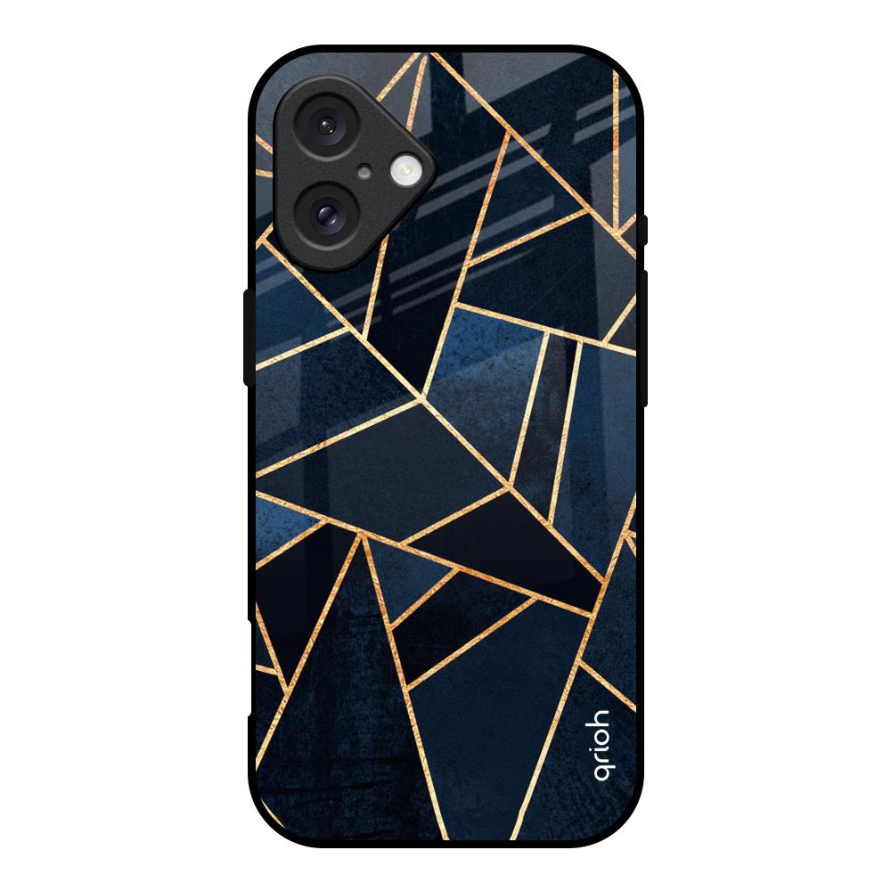 Abstract Tiles iPhone 16 Glass Back Cover Online