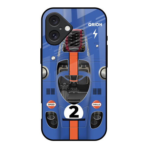 Car Adiction iPhone 16 Glass Back Cover Online