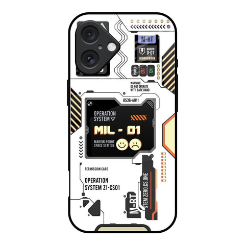Tech Display iPhone 16 Glass Back Cover Online