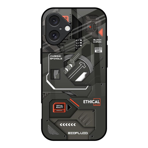 Tech Aesthetics iPhone 16 Glass Back Cover Online