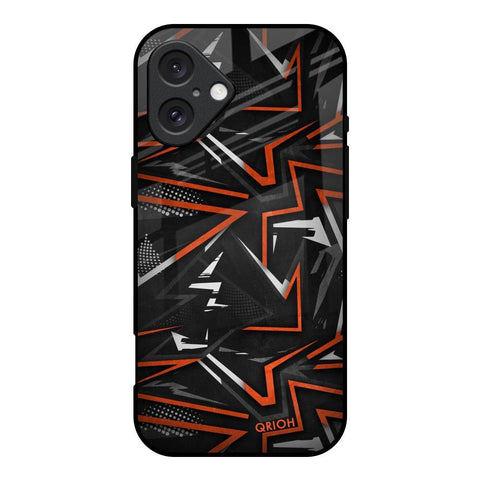 Vector Art iPhone 16 Glass Back Cover Online