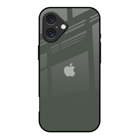 Charcoal iPhone 16 Glass Back Cover Online