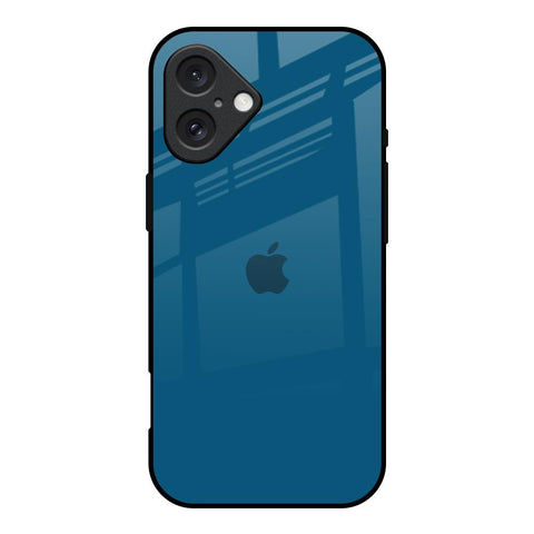 Cobalt Blue iPhone 16 Glass Back Cover Online