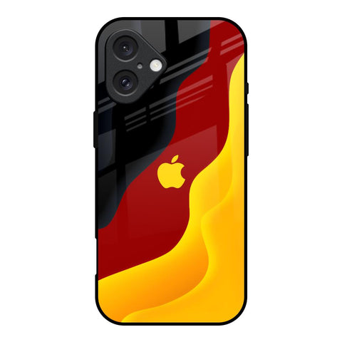 Carnelian Gold iPhone 16 Glass Back Cover Online