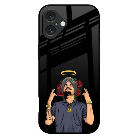 Punjabi Singer Poster iPhone 16 Plus Glass Back Cover Online