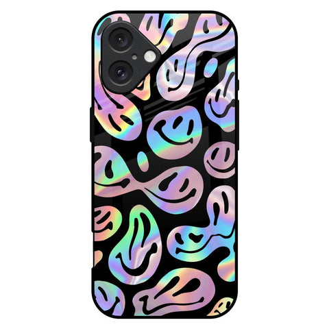 Acid Smile iPhone 16 Plus Glass Back Cover Online