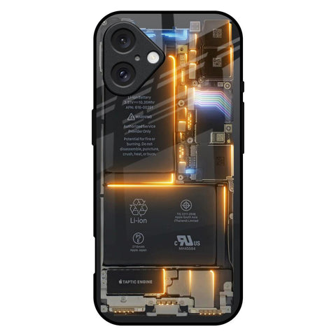 Glow Up Skeleton iPhone 16 Plus Glass Back Cover Online