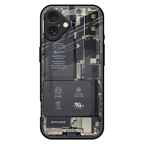Skeleton Inside iPhone 16 Plus Glass Back Cover Online