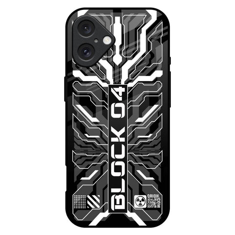Monochrome Magic iPhone 16 Plus Glass Back Cover Online