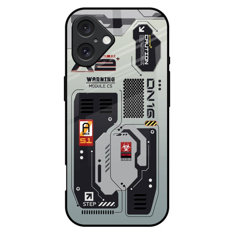 Techno Vibes iPhone 16 Plus Glass Back Cover Online