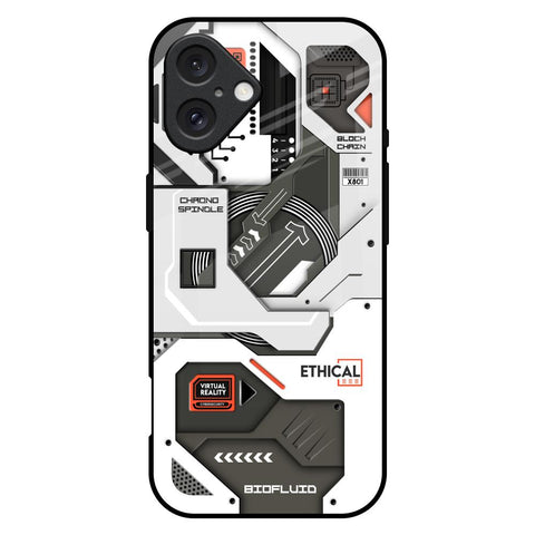 Explore Circuit iPhone 16 Plus Glass Back Cover Online