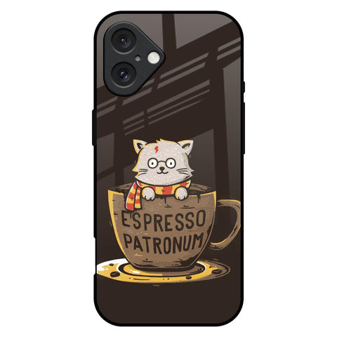 Tea With Kitty iPhone 16 Plus Glass Back Cover Online
