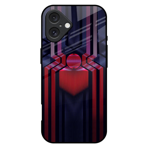 Super Art Logo iPhone 16 Plus Glass Back Cover Online