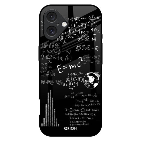 Funny Math iPhone 16 Plus Glass Back Cover Online