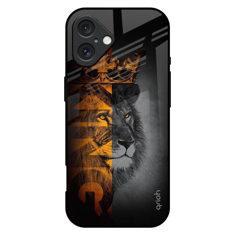 King Of Forest iPhone 16 Plus Glass Back Cover Online