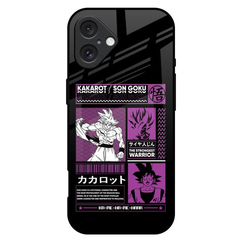 Strongest Warrior iPhone 16 Plus Glass Back Cover Online